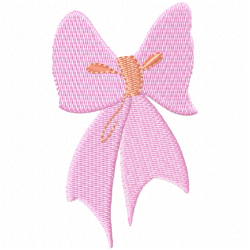 Ribbions And Bows Embroidery Design 11